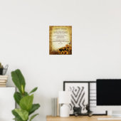 Poster Serenity Prayer Version complète par Reinhold Nieb (Bureau à domicile)