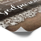 Poster Serez-vous mes parents - Rustic Photo Don (Coin)