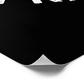 Poster Serez-Vous Mon Kale Saint Valentin Pun Dark BG (Coin)