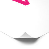 Poster Serez-Vous Mon T-shirt Valentine 3/4 Sleeve Raglan (Coin)