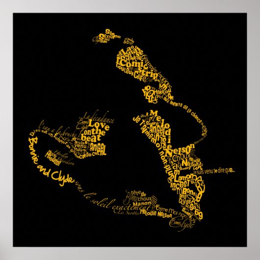 Poster serge gainsbourg (Devant)