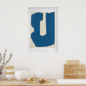 Poster Serge Poliakoff Composition Abstraite 1965 (Cuisine)