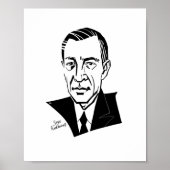 Poster Sergei Rachmaninoff (Devant)
