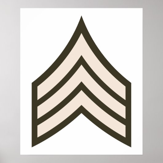 Poster Sergent d'armée (Devant)