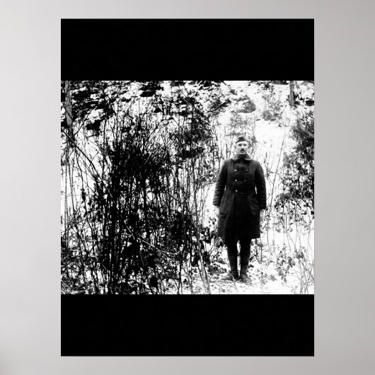 Poster Sergt. Alvin C. York, 328e guerre d'infanterie (Devant)