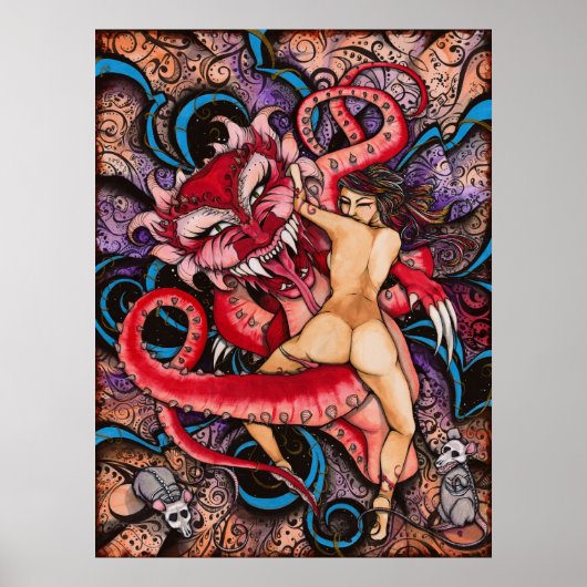 Poster Série "Addict" IMPRIMER (Devant)