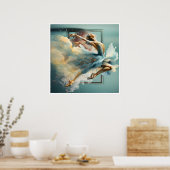 Poster Série Ballerine (Cuisine)