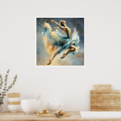 Poster Série Ballerine (Cuisine)