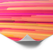 Poster Série Color In Motion. Conception abstraite faite  (Coin)