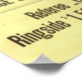 Poster Série d'affiches de lutte vintage (Coin)