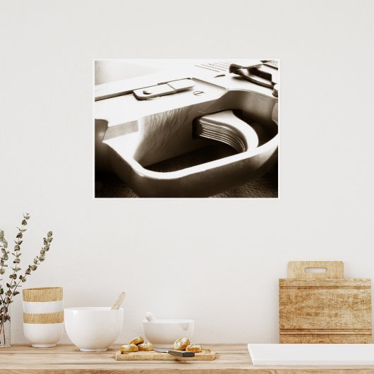 Poster Série d'armes (Cuisine)