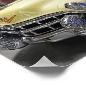 Poster Série de coupures convertibles Cadillac vintage (Coin)