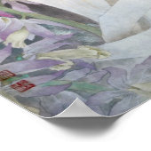 Poster Série de fleurs II- Phaius (Coin)