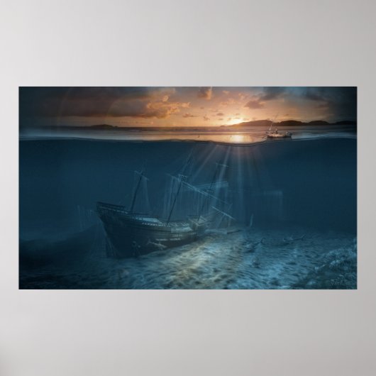 Poster Série de navires fantômes : épave pirate (Devant)