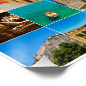 Poster série de photos de Peloponnes, Grèce, Europe (Coin)