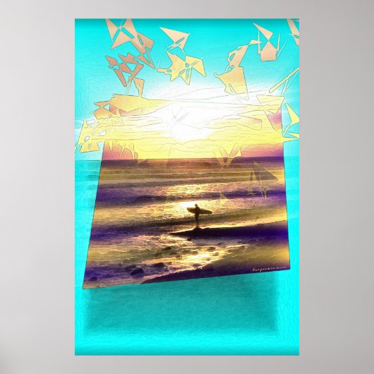 Poster Série de rêve de surfeur no 1 (Devant)