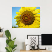 Poster Série de tournesols (Bureau à domicile)