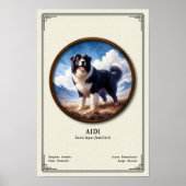 Poster Série de zoologie Aidi (Devant)