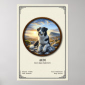 Poster Série de zoologie Aidi (Devant)