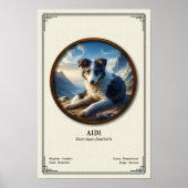Poster Série de zoologie Aidi (Devant)
