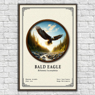 Poster Série de zoologie de l'aigle royal