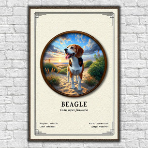 Poster Série de zoologie du Beagle