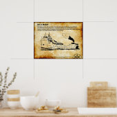 Poster Série des épaves des Grands Lacs : Carl D Bradley (Cuisine)