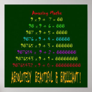 Poster Série extraordinaire 3 de maths