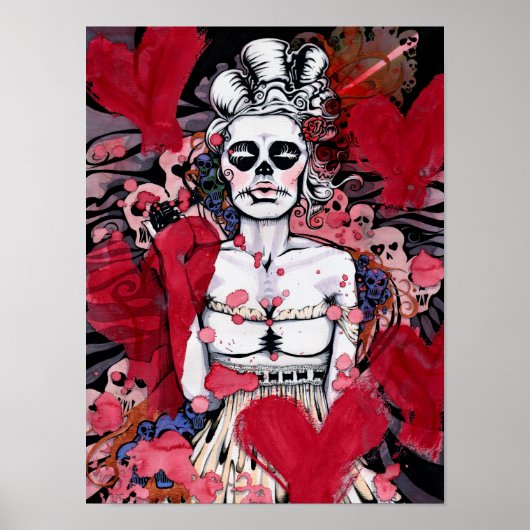 Poster Série "Fille" IMPRIMER (Devant)