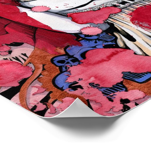 Poster Série "Fille" IMPRIMER (Coin)