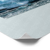 Poster Série Glacier - Hubbard 527 (Coin)