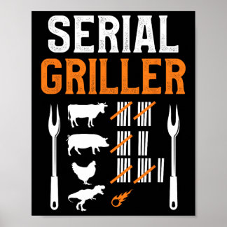 Poster Série Griller Bbq