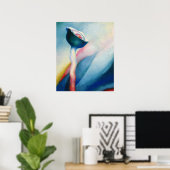 Poster Série I - Non. 2 par Georgia O’Keeffe (Bureau à domicile)