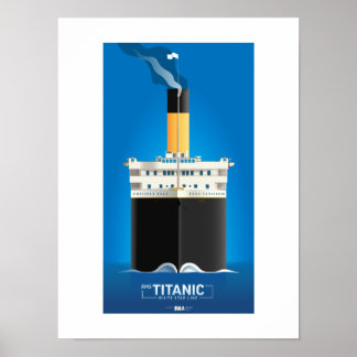 Poster SÉRIE LINER CLASSIQUE - RMS Titanic