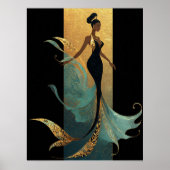 POSTER SÉRIE MERMAID NOIR #1 (Devant)