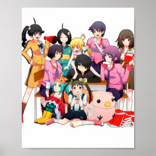 Poster Série Monogatari