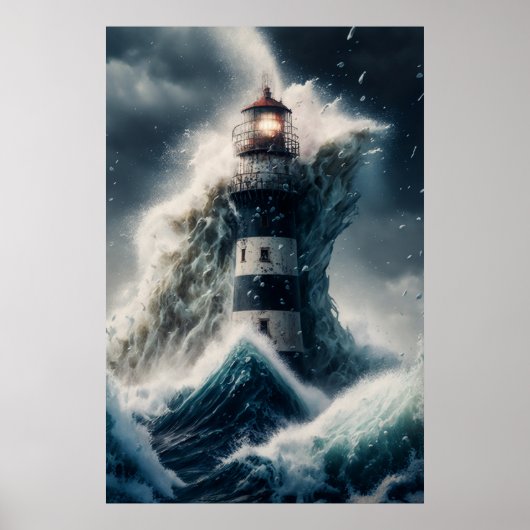 Poster Série phare - Décor mural phare (Devant)