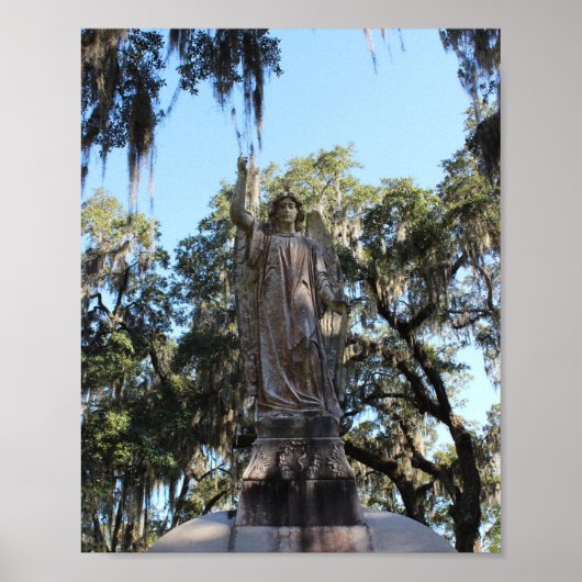 Poster Série Savannah : Bonaventure Cemetery Angel (Devant)