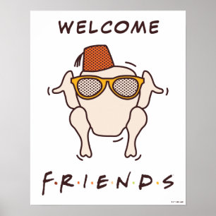 Poster Série télévisée Friends   Bienvenue à la fête Frie