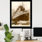 Poster Série Titanic Le Titanic (Bureau à domicile)