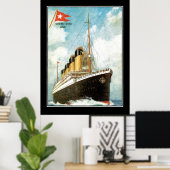 Poster Série Titanic Le Titanic (Bureau à domicile)