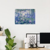 Poster Série Water Lilies par Claude Monet (Bureau à domicile)