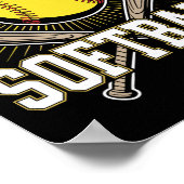 Poster Sérieux à propos de Softll Funny Softll Joueur (Coin)