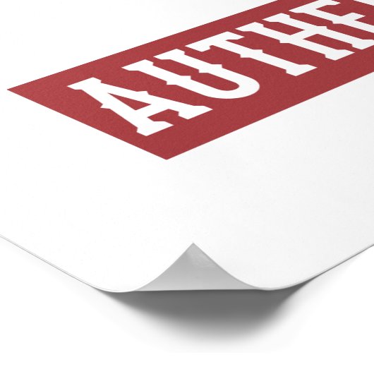 Poster sériole vintage (Coin)