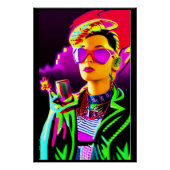 Poster Seriously Saturated (Devant)