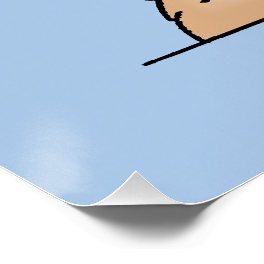 Poster SERIOUSLY SKEPTICAL BEAR by Boynton (Coin)