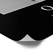 Poster Serment : Citation inspirante (Coin)