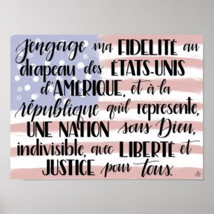 Poster Serment de fidélité en français