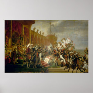 Poster Serment de l'armée sur les Champs-Élysées