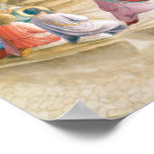 Poster Sermon Angelico Sur Le Mont Art Vintage (Coin)